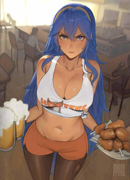 Hooters Lucina, Thighs up